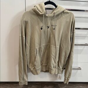 Off-White Tan Hoodie